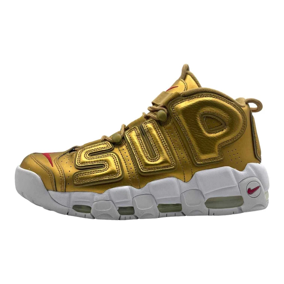 Nike Air More Uptempo Supreme "Suptempo" Gold Pre Owned Pre-Owned - Image 2 of 4