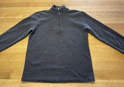 Odlo Fleece Pullover Gr 164 Jungen Kinder Grau Bündchen Warm Herren XS Ski Zip