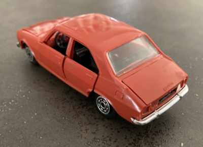 Norev Peugeot 504 Miniature 1/43 Orange – Collection, état D'usage