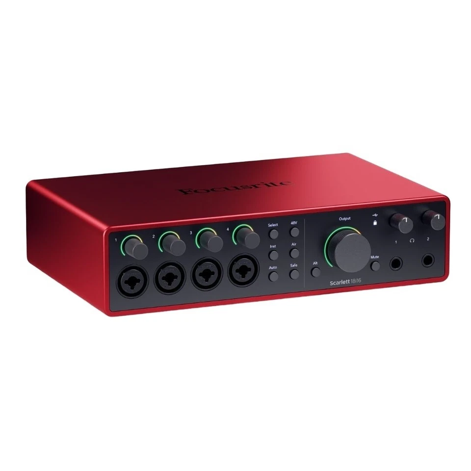 Focusrite Scarlett 18i16 4G 4th Gen USB Audio Interface with 18 In and 16 Out - Image 2 of 4