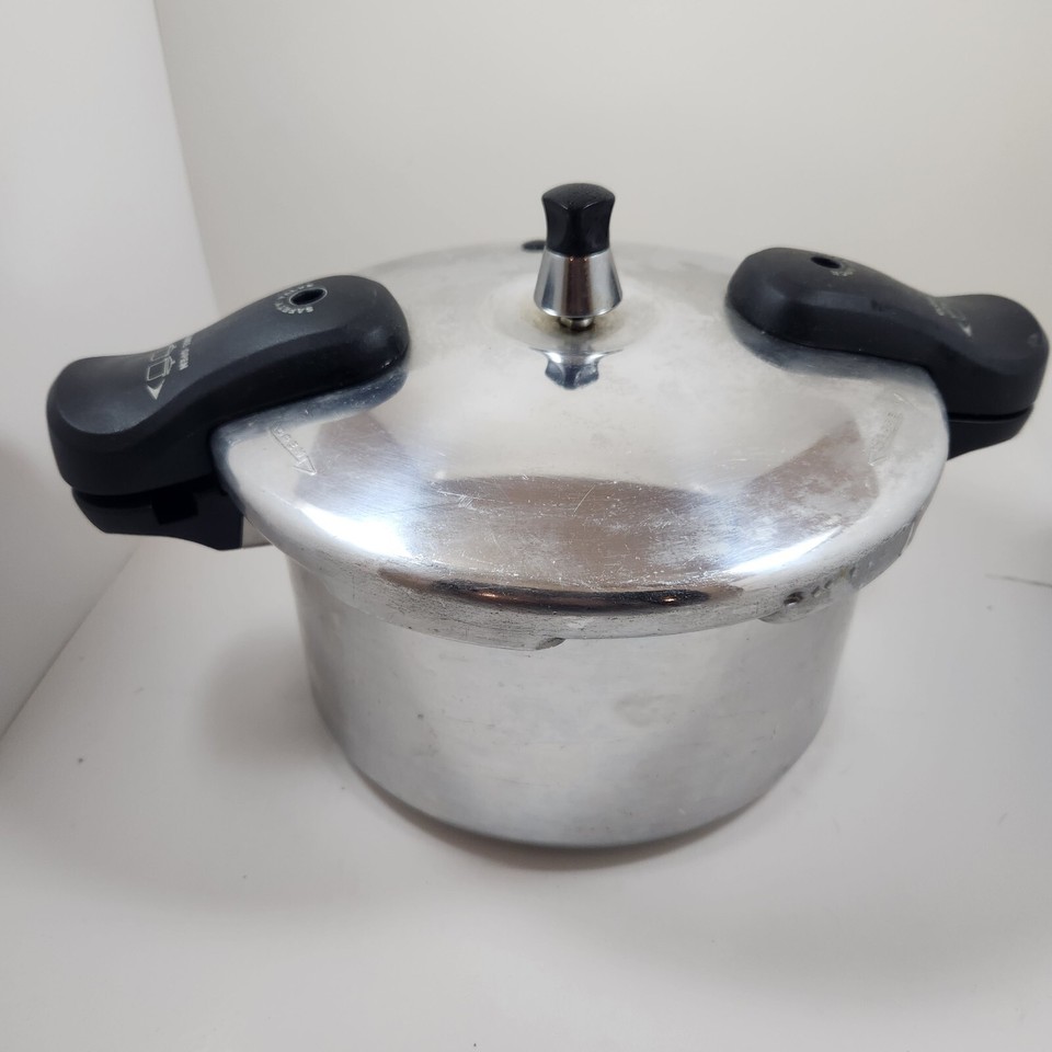 5 QT. Quart PHILIPPE RICHARD Aluminum Pressure Cooker Stove Top Pot