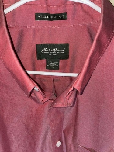Mens Eddie Bauer long sleeve button up shirt XL - 第 2/3 張圖片