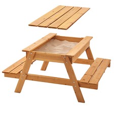 Picnic Table Sandpit Perfect Outdoor Activity