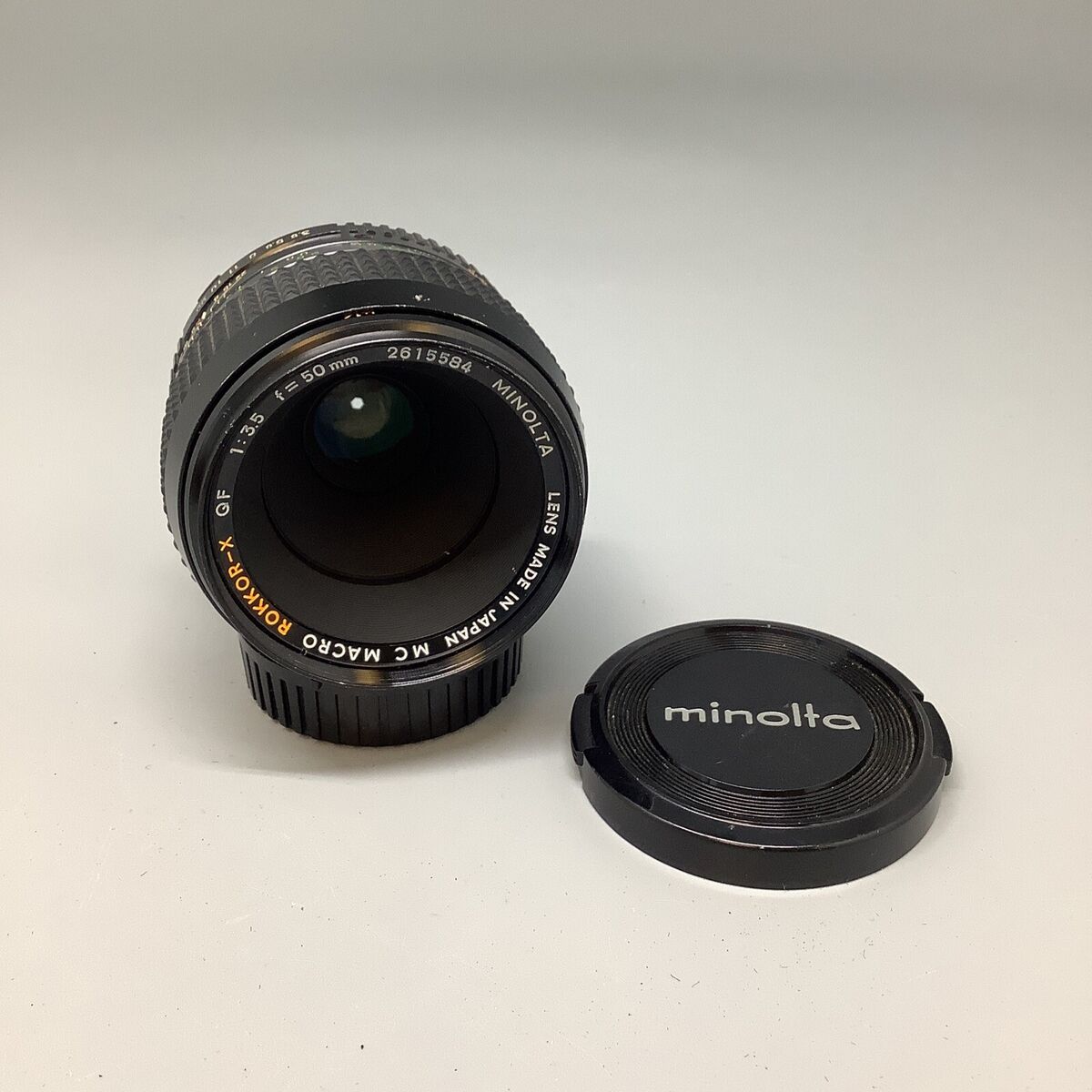 Minolta MC Macro Rokkor-X QF 50mm f/3.5 Lens | eBay Minolta MC Macro Rokkor-X QF 50mm f/3.5 Lens | eBay