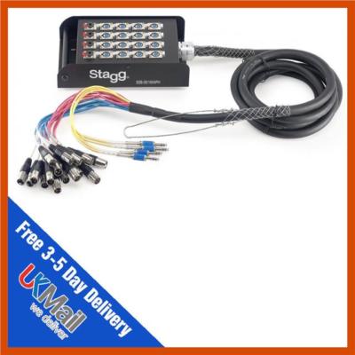 Stagg SSB-05/16X4PH 20-fach 16/4 5m XLR Multicore Stagebox Snake Jack Multicore