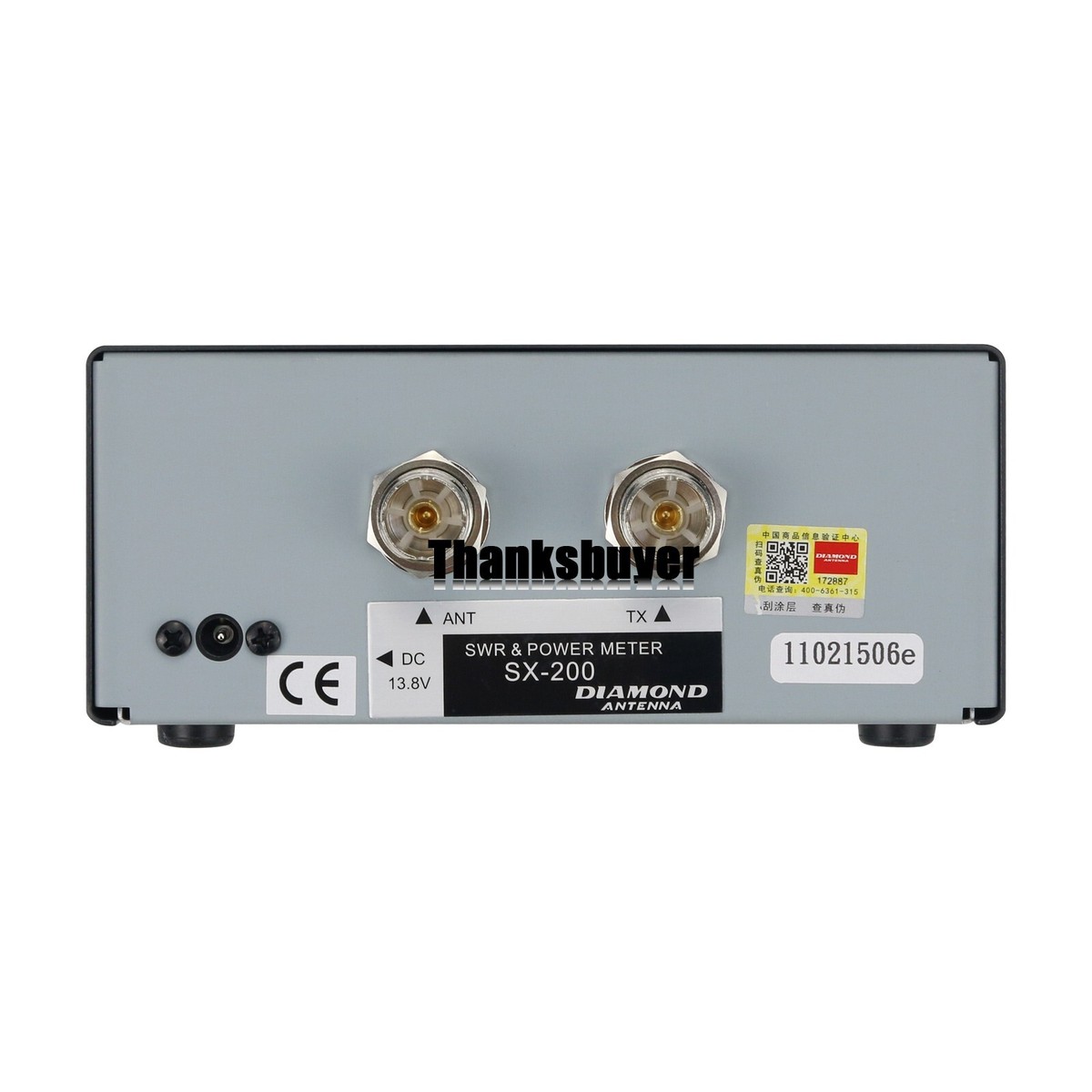 SX-200 SWR & Power Meter 1.8~200MHz Bands 5W 20W 200W 400W
