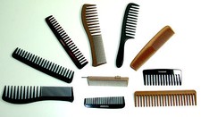Haark&auml;mme 10er Set Haarkamm Kamm K&auml;mme Haarb&uuml;rste Frisieren Friseur Zubeh&ouml;r