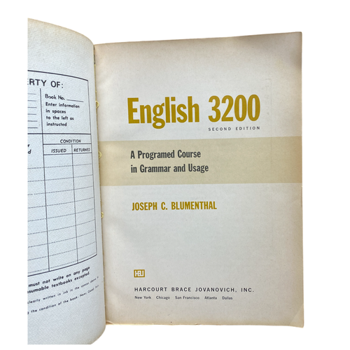 English 3200: A Programmed Course in Grammar and Usage - 第 2/11 張圖片