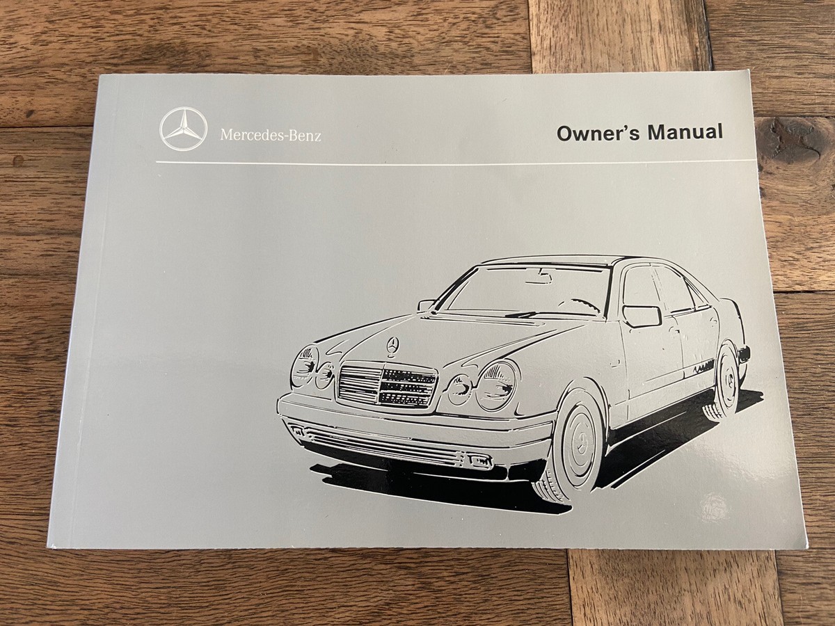 1999 MERCEDES E300 TURBO DIESEL E320 E430 E55 AMG OWNERS MANUAL
