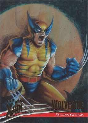 1996 Fleer Ultra Marvel X-Men Wolverine Base Card You Pick Finish