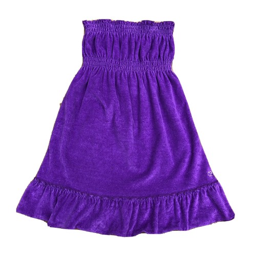 OP Purple Corduroy Girls Tube Top 