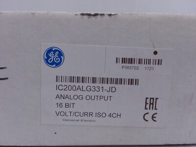 1PC Neu Für GE Fanuc IC200ALG331-JD Analog Leistung