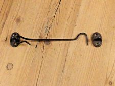 Rustic Latch Hook And Eye Screen Doors Fence Gate Chicken Coop Large Cast Iron