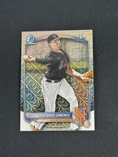 2025 Bowman Draft Mega Box ANTONIO JIMENEZ 1st Mojo Refractor #BDC-56 NY Mets