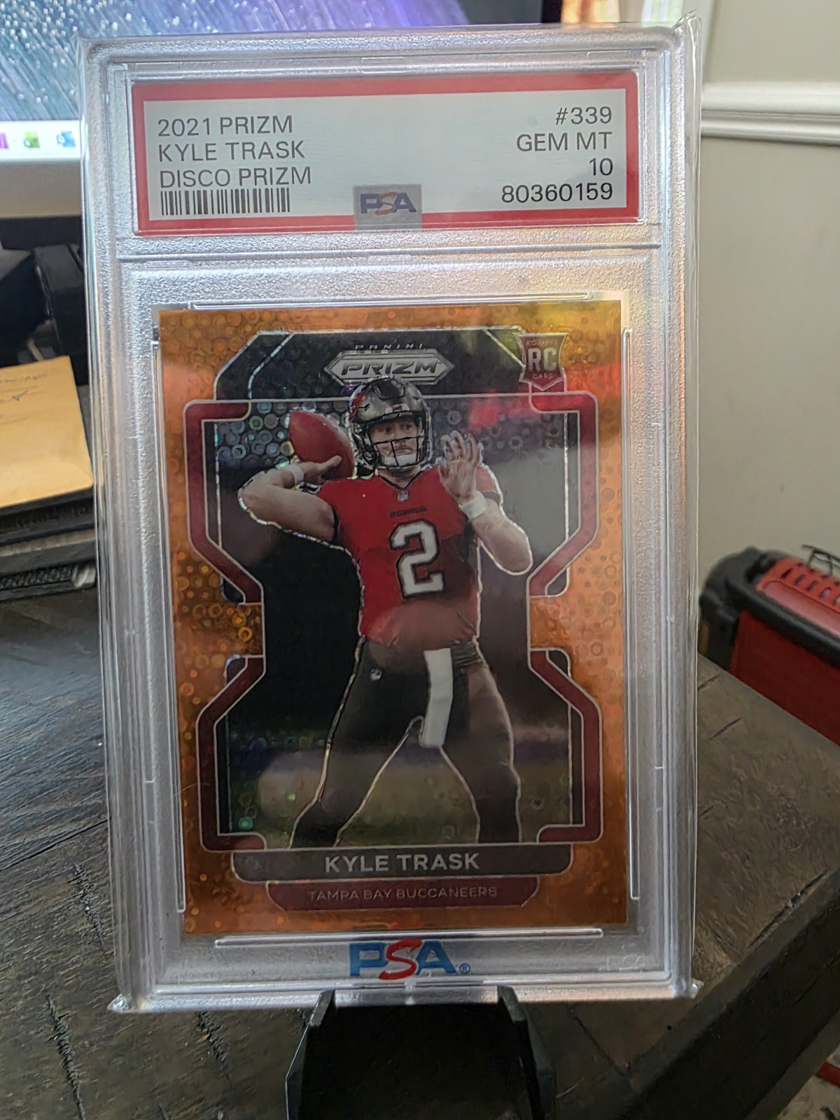 Kyle Trask Panini Prizm #339 Disco