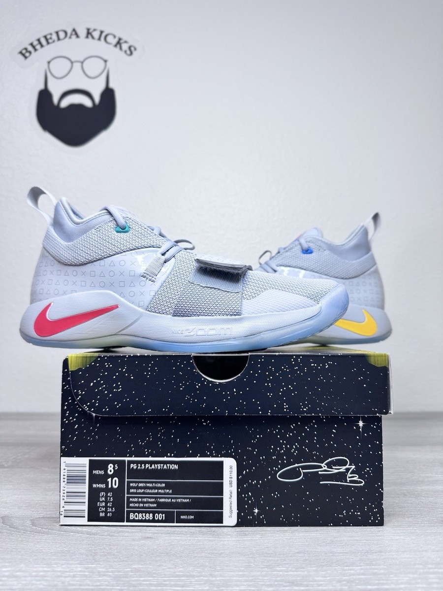 NIKE(ナイキ) PG 2.5 PLAYSTATION[BQ8388 001] Size 8.5 - Nike PG 2.5 x Playstation 'Wolf Grey' Paul George