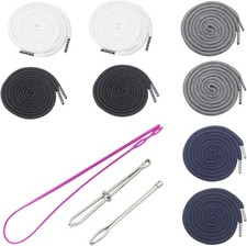 8 Pcs Drawstring Cords Replacement for Sweatpants Shorts Pants Jackets Coats