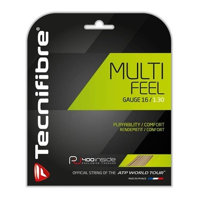 Tecnifibre-Multi-Feel Tennis Strings Natural-() 16