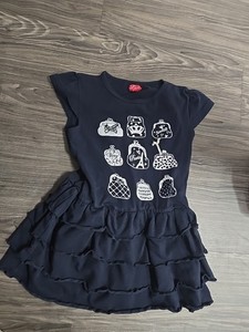 Girls Lulu Navy Dress Size 4