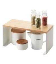 (TG. Small) YAMAZAKI Industries Rack Cucina Bianco, Dimensioni: circa W30 X 5xd1