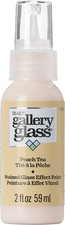 FolkArt Gallery Glass Paint 2oz-Peach Tea - FAGG2OZ-19782
