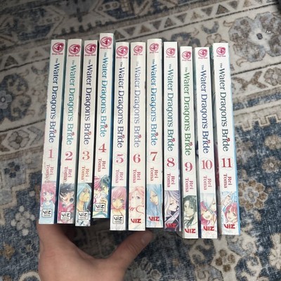 The Water Dragon's Bride Manga Complete Volumes 1-11 by Viz Media, 11 Books