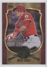 2015 Topps First Home Run Series 1 Gold Mike Trout #FHR-34 0ji1