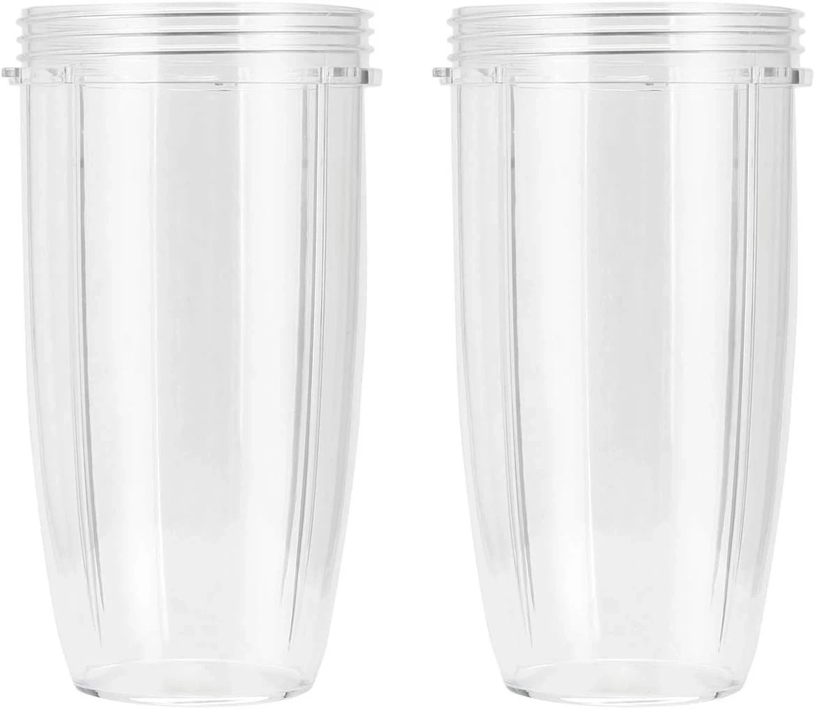 (2 Pack) Easeurlife Replacement Cups For NutriBullet (32 oz)
