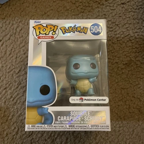 Funko POP! Squirtle Pearlescent #504 Pokemon Center Exclusive