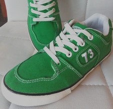 Dockers by Gerli 2. Wahl Kinder Schuhe Sneakers Textil grün Größe 34 35 neu