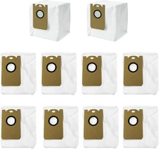 10 Pack Dust Bags fit for Laresar L6 Pro L6 Nex Honiture Q6 Pro AIRROBO T10