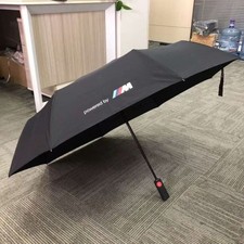 For Bmw Accessories Umbrella Folding Windproof Automatic Merchandise Gift Black
