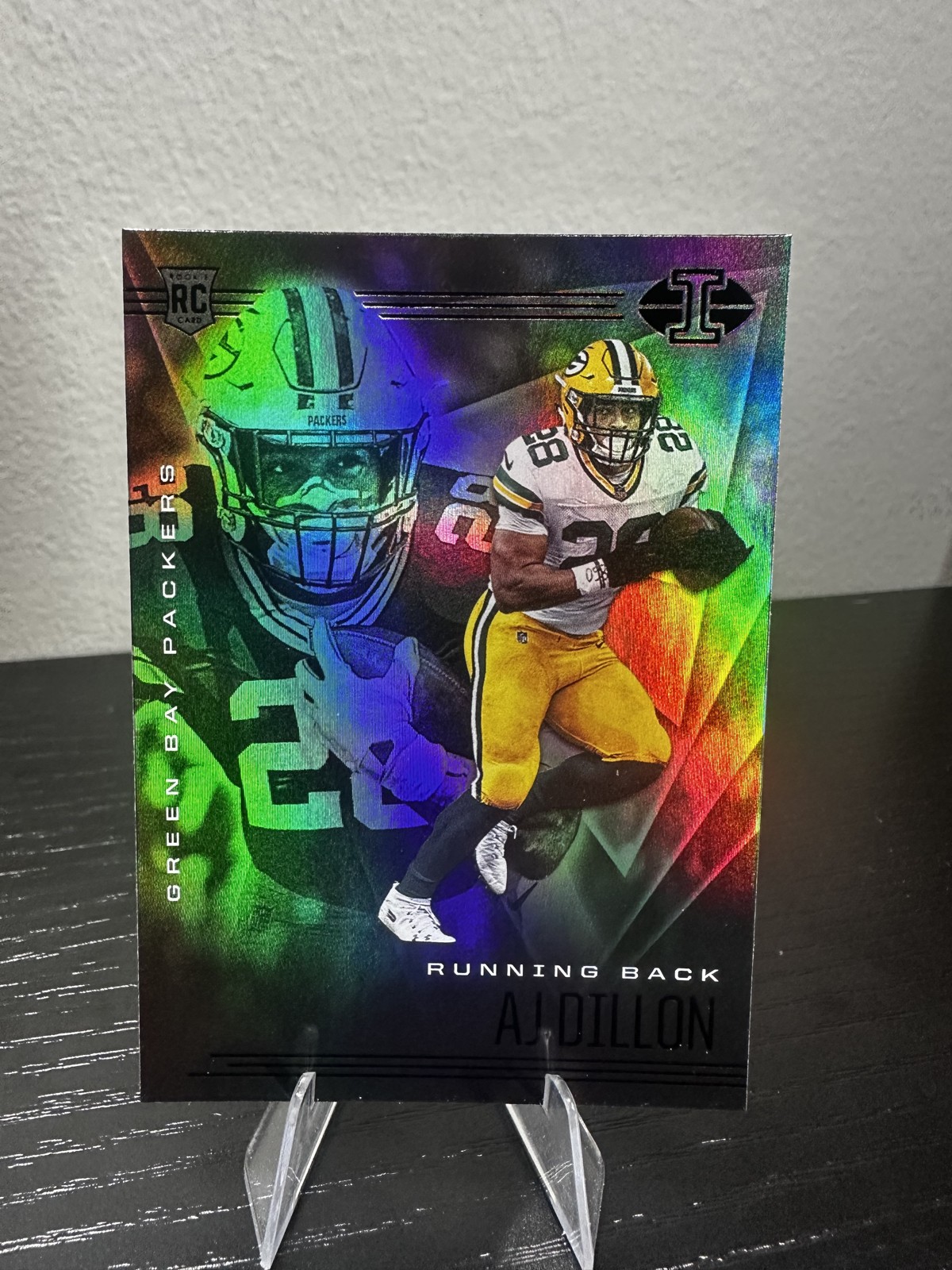 2020 Panini Illusions - AJ Dillon #26 (RC)