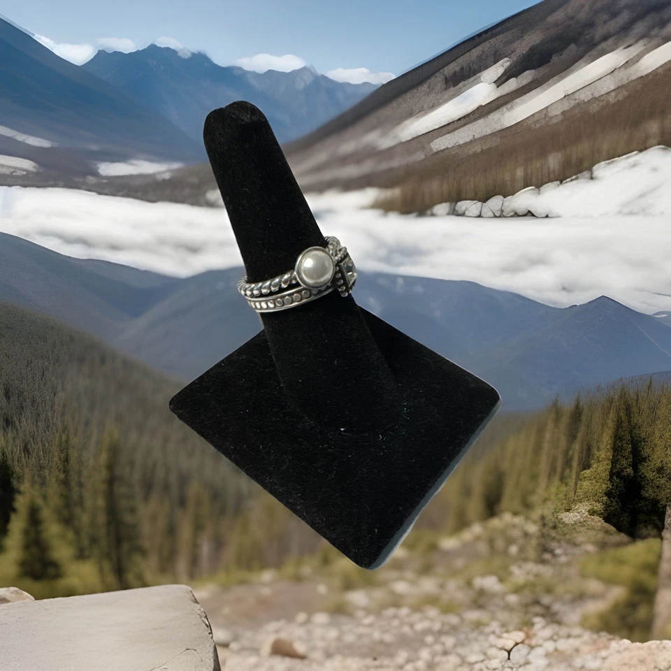 Juego de 2 anillos Brighton TWINKLE talla 7 nuevo con etiquetas lista $72 Foto 3 de 3