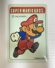 Super Mario Vintage Sticker 2 Nagasakiya Collectible Japan