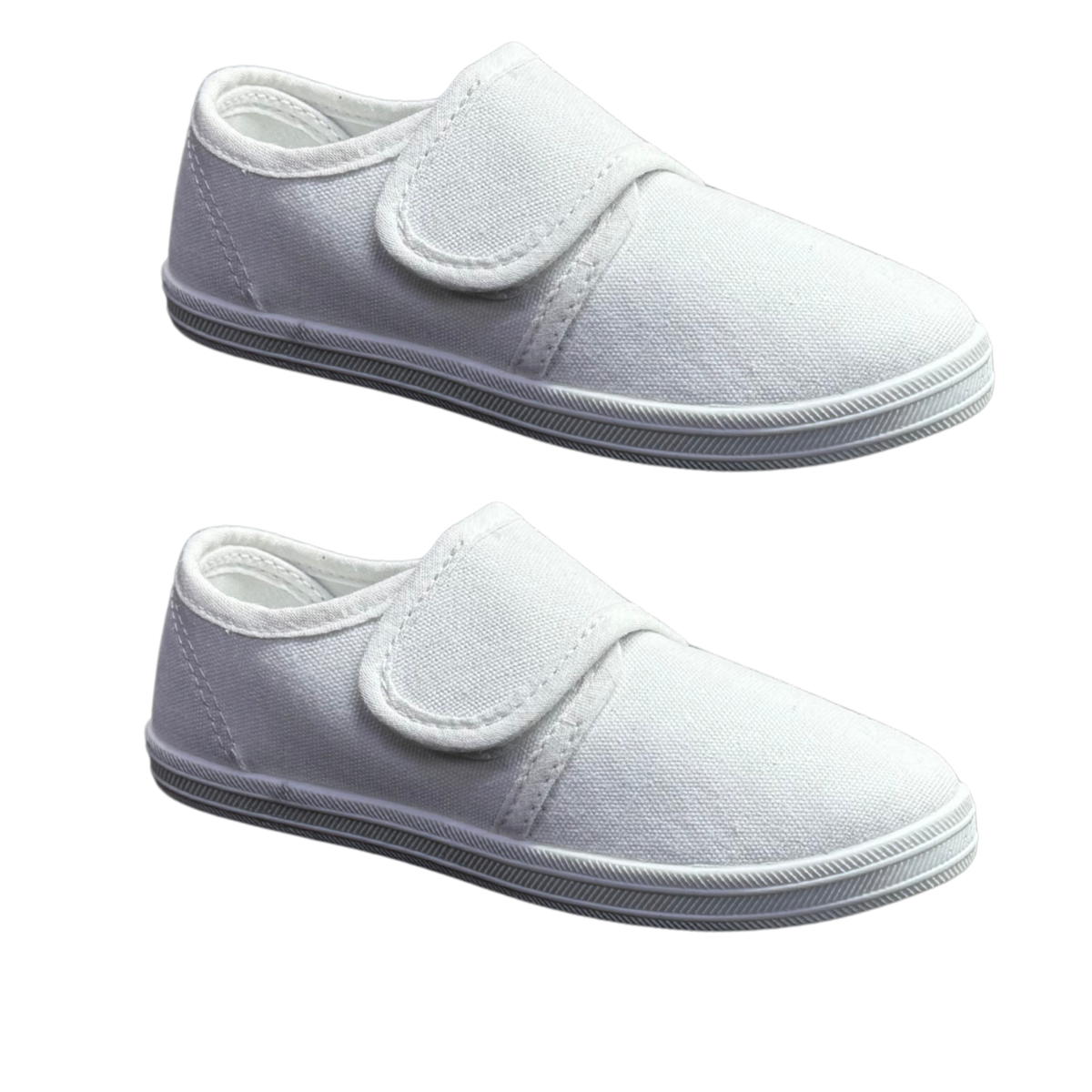 KIDS PE PUMPS GIRLS DANCE SHOES CHILDREN BOYS SCHOOL PLIMSOLLS - Main Image