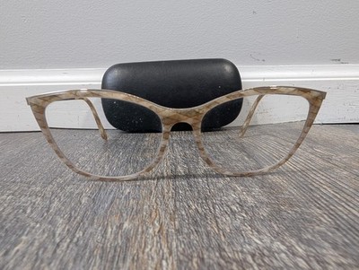 OWP Eyeglasses Frames Germany Brown 55-17 Mod 2178-400-140