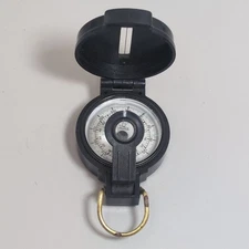 Vintage Engineer Lensatic Military Compass Taiwan