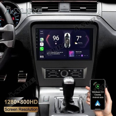 2+32GB Für Ford Mustang 2010-2014 Android13 AutoRadio Stereo Carplay GPS Navi BT