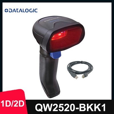 Datalogic QuickScan QW2520-BKK1 1D/2D Handheld Barcode Scanner with USB Cable