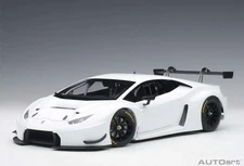 AUTOart Lamborghini Huracan GT3 Plain Body Version Blanco Isis Solid White 1:18