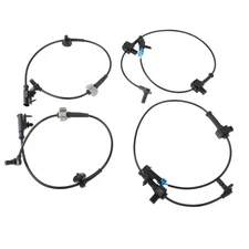 X AUTOHAUX 4pcs ABS Wheel Speed Sensor Front Rear No.20938121/10384745/843566...
