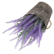 Image of Artificial Lavender Plant in Pot for Home Office Wedding Bathroom Decorative Use