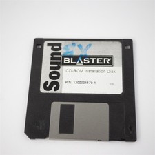 Creative Sound Blaster cd-rom Installation Floppy Disk 1200001170-1