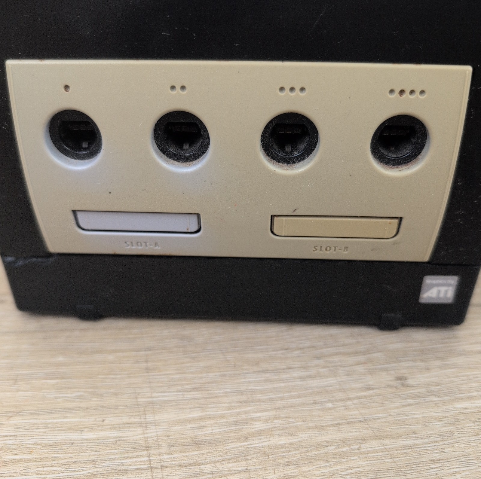 Nintendo Av Output Nintendo GameCube DOL-101(USA) Console Black W/ Controller & Cables ...