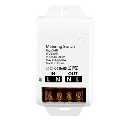 MHCOZY Tuya Smart life app 30A High Power WiFi Smart Switch with Energy Monit...