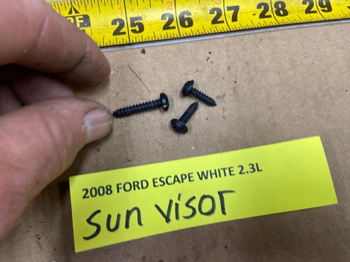 08-12 ESCAPE SUN VISOR SCREWS SET OF 3 - Picture 6 of 11
