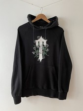 Trapstar Black Roses Hoodie Size S Cotton Str...
