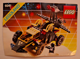 Vintage 1987 LEGO Space: Blactron I: Battrax (6941) - Complete with/Instructions