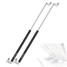 HelloAuto 28in Gas Struts 100lb RV Bed Boat Lid Window Cabinet Doors L-Type Moun
